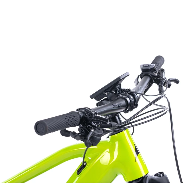 Full-Suspension Mountain E-Bike Levit Svarog BF Overstep 630 29”/27.5” – 2024 - Lime Black Pearl