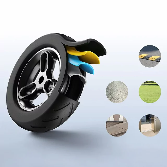 Electric Four-Wheel Mobility Scooter inSPORTline Clis • 10km/h • Range of up to 40 km - Grey