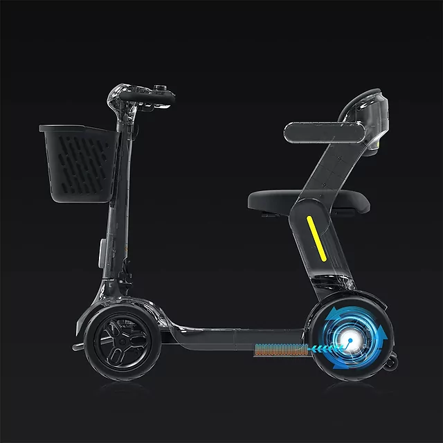 Electric Four-Wheel Mobility Scooter inSPORTline Clis • 10km/h • Range of up to 40 km - Grey