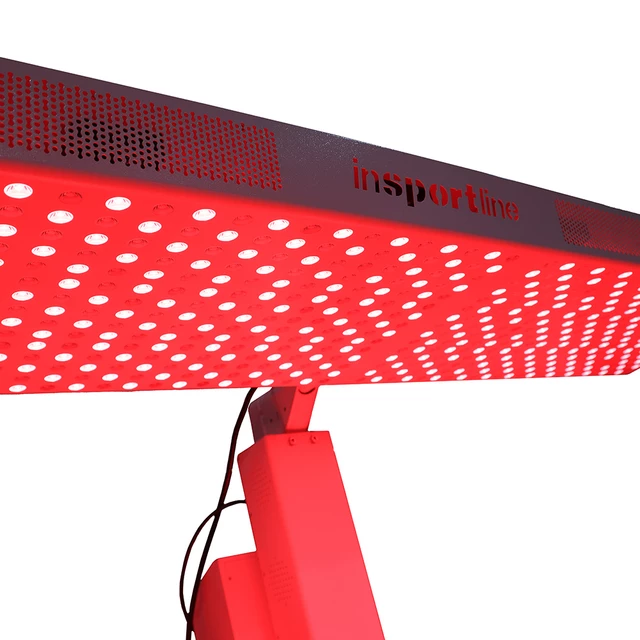 Red LED Light Therapy Panel inSPORTline Supetar - White