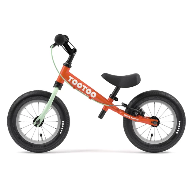 Pushbike Yedoo TooToo 12" - Candypink - Redorange