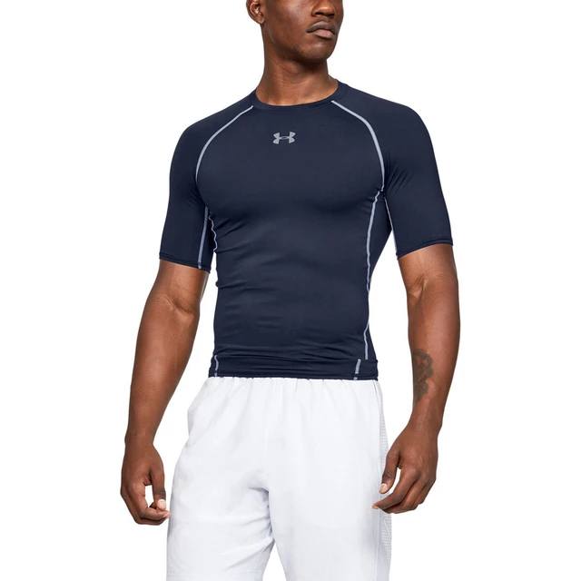 Men’s Compression T-Shirt Under Armour HG Armour SS - Tourmaline Teal