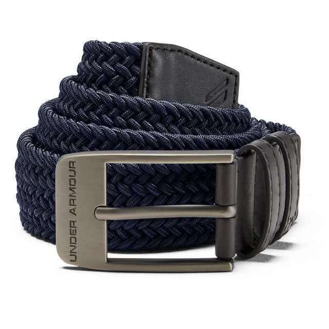 Men’s Braided Belt Under Armour 2.0 - Academy/Charcoal
