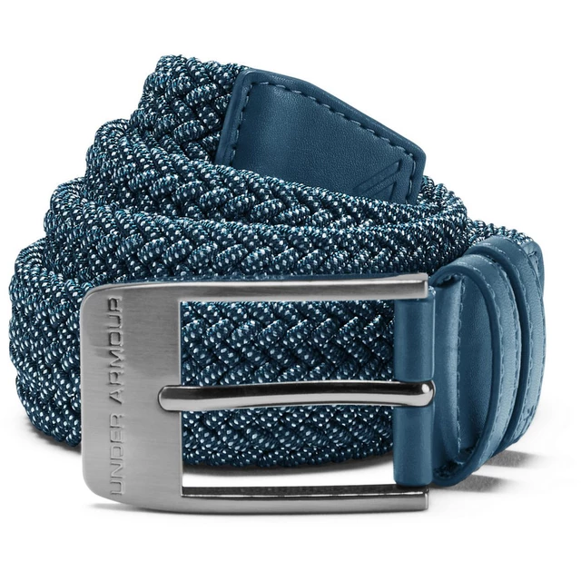 Men’s Braided Belt Under Armour 2.0 - Techno Teal/Overcast Gray/Techno Teal