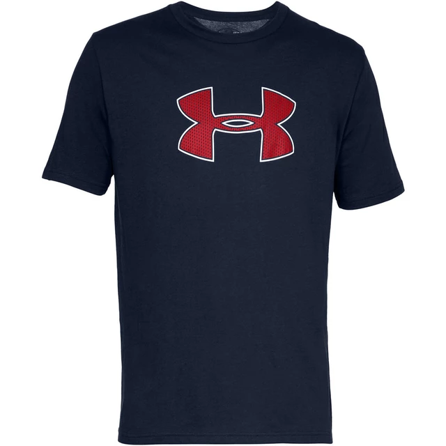 Men’s T-Shirt Under Armour Big Logo SS - Red - Academy