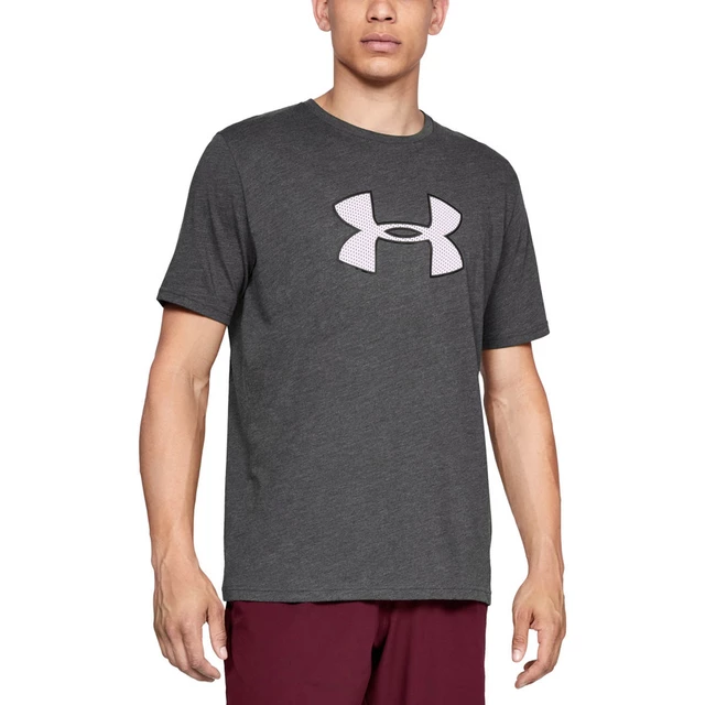 Men’s T-Shirt Under Armour Big Logo SS - Red
