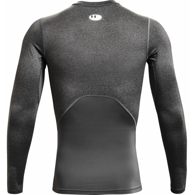 Men’s Compression T-Shirt Under Armour HG Armour Comp LS - Carbon Heather