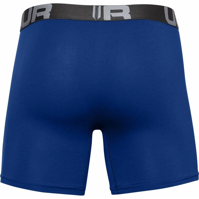 Men’s Boxer Jocks Under Armour Charged Cotton 6in – 3-Pack - Mod Gray