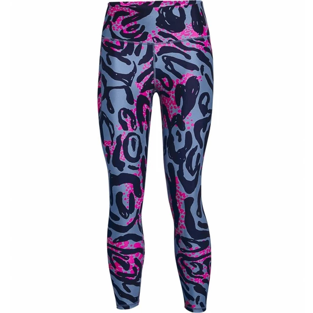 Women’s Leggings Under Armour HG Armour AOP Ankle Leg 7/8 - Mineral Blue
