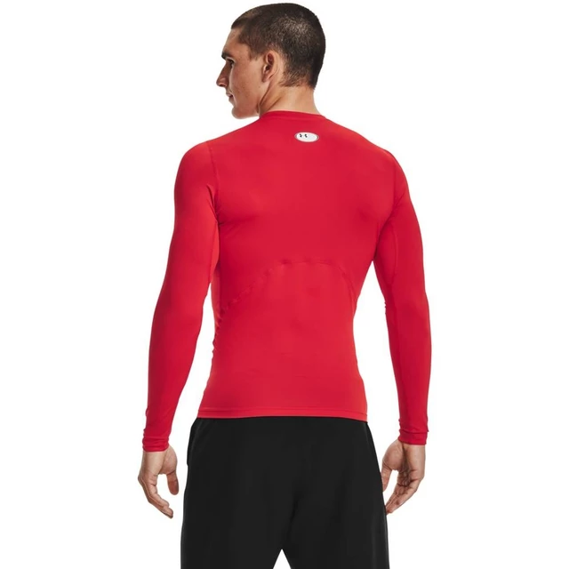 Men’s Compression T-Shirt Under Armour HG Armour Comp LS - Carbon Heather