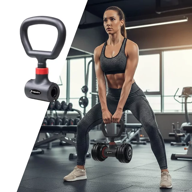 Dumbbell Handle w/ Clip inSPORTline Dumhold