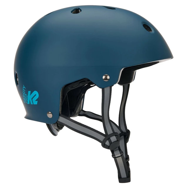 Inline skates Helmet K2 Varsity PRO 2023 - Burgundy Orange - Dark Teal