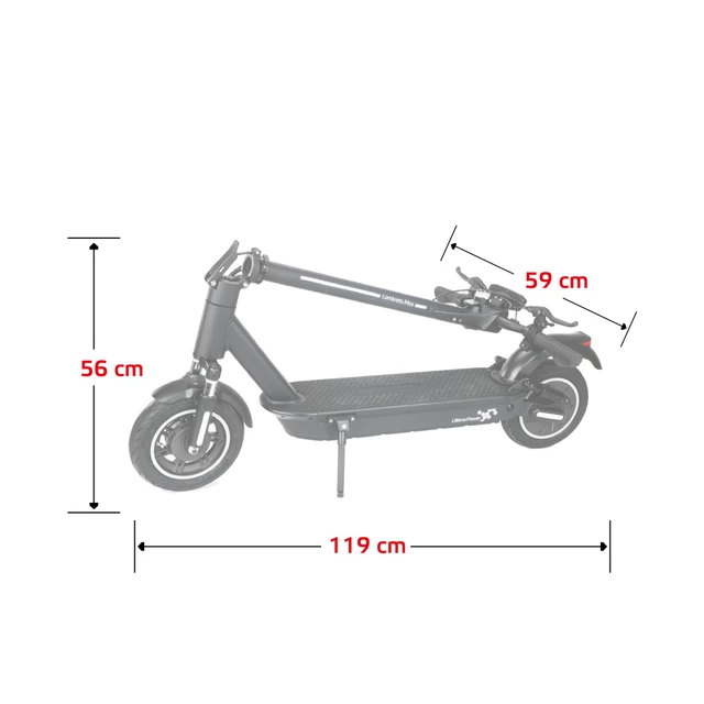 E-Scooter W-TEC Lambreto Max II 10”