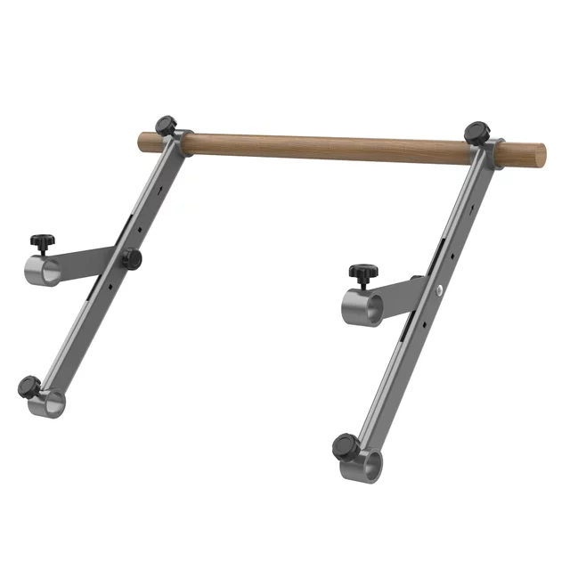 Wall Bars inSPORTline Wootaline 199 x 80 cm w/ Pull-Up Bar & Parallel Bars, Gray