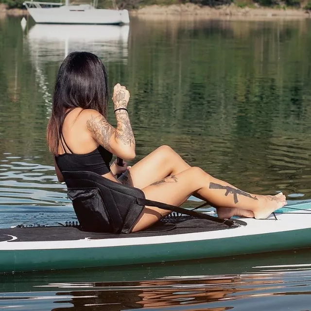 Paddle Board Seat inSPORTline WaveSeat Lite