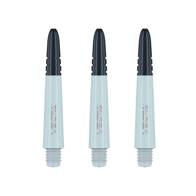 Dart Shafts Winmau Vecta Short - Black - White