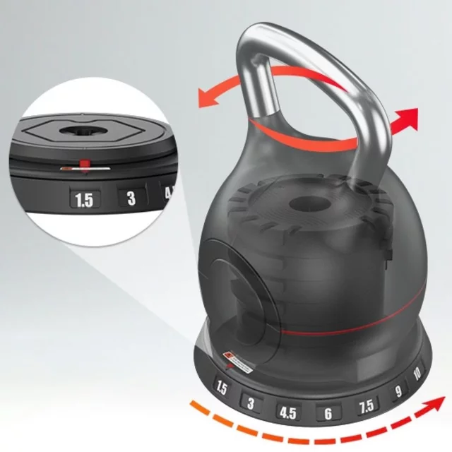 Adjustable Kettlebell inSPORTline Xtrabell 1.5–10 kg