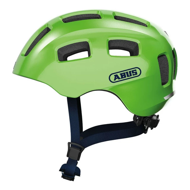 Children’s Cycling Helmet Abus Youn-I 2.0 - Glacier Blue - Sparkling Green