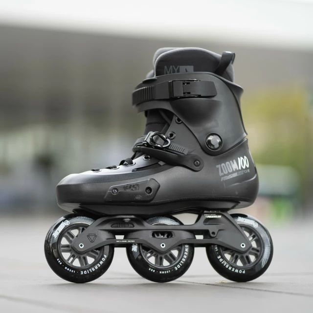 Inline skates Powerslide Zoom Pro Black 100 Trinity