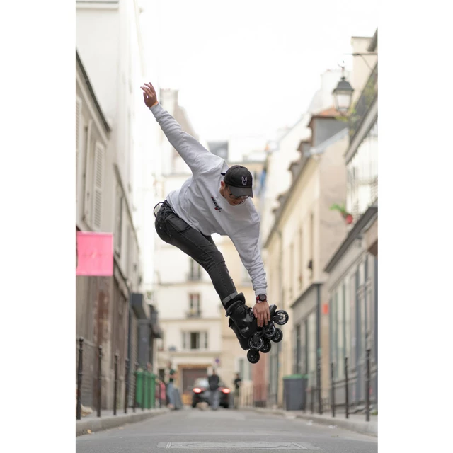 Inline skates Powerslide Zoom Pro Black 100 Trinity