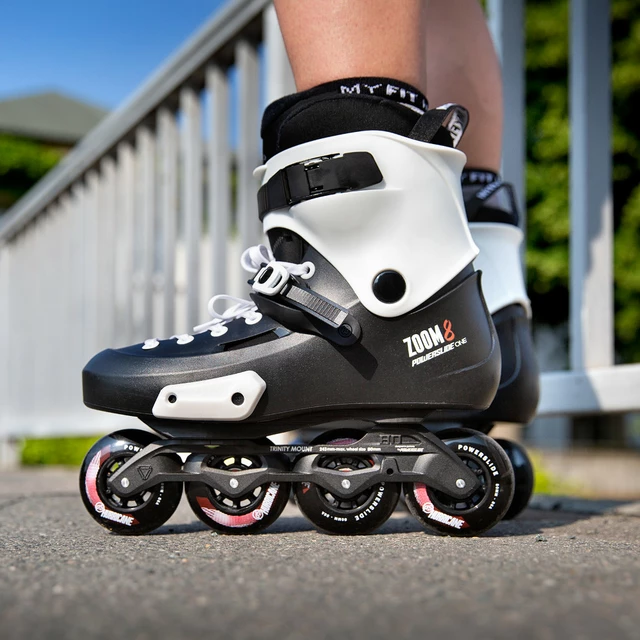 Inline skates Powerslide Zoom Pro Black 80 Trinity