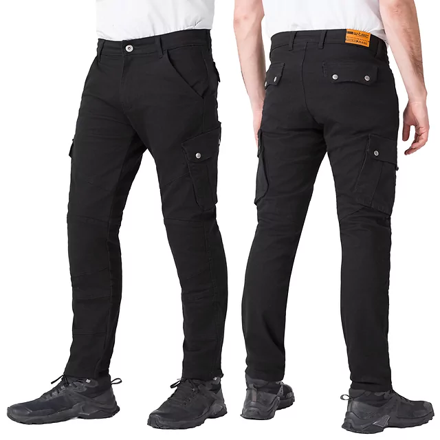 Motorcycle Pants W-TEC Nuksan - Black