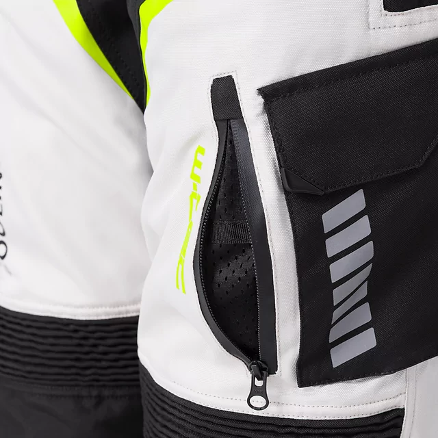 Women’s Motorcycle Pants W-TEC Warao Lady - Black-Blue