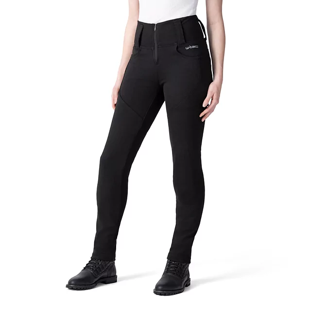 Women’s Motorcycle Leggings W-TEC Nombutta - Black