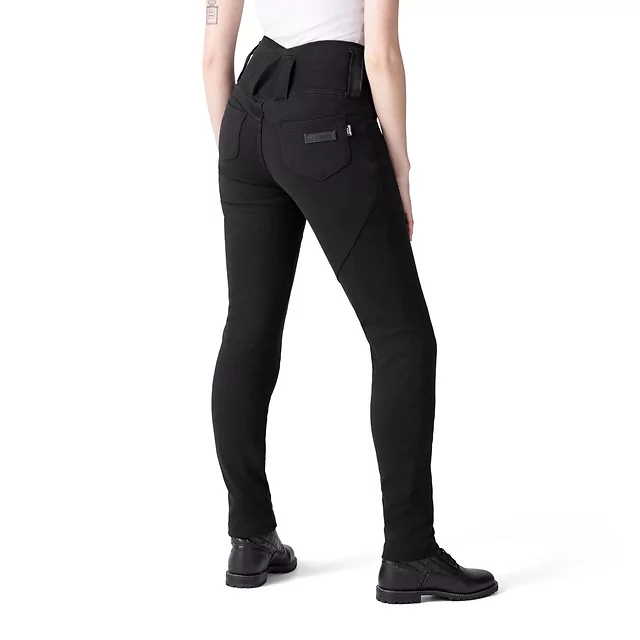 Women’s Motorcycle Leggings W-TEC Nombutta - Black