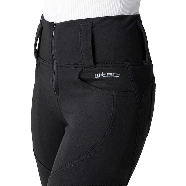 Women’s Motorcycle Leggings W-TEC Nombutta - Black