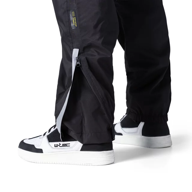 Rain Motorcycle Pants W-TEC Rinstop - Black