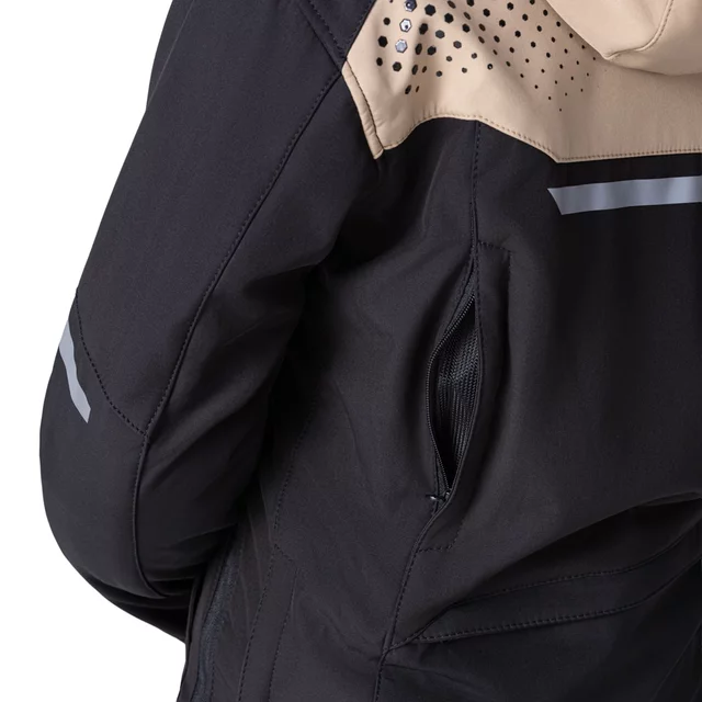 Women’s Softshell Motorcycle Jacket W-TEC Annorack Lady - Black-Pink