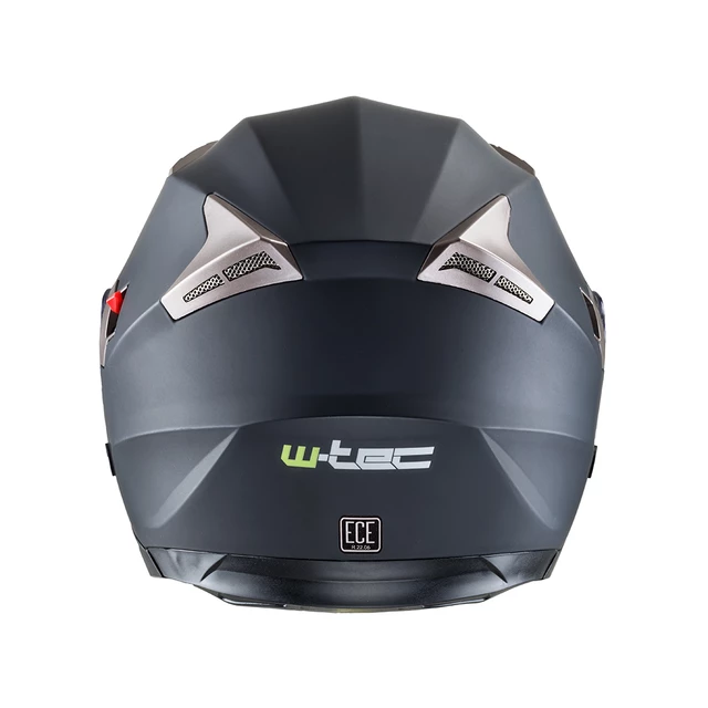 Motorcycle Helmet W-TEC Putta - Matt Black-Bronze