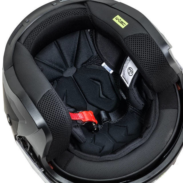 Motorcycle Helmet W-TEC Putta - Matt Black-Bronze