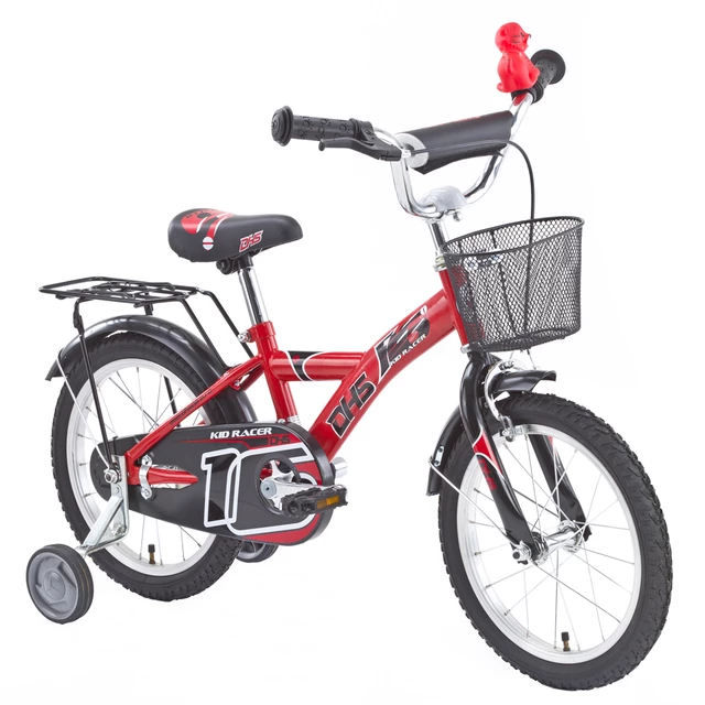 Children bike DHS 1601 Kid Race 16" - model 2013 - Red