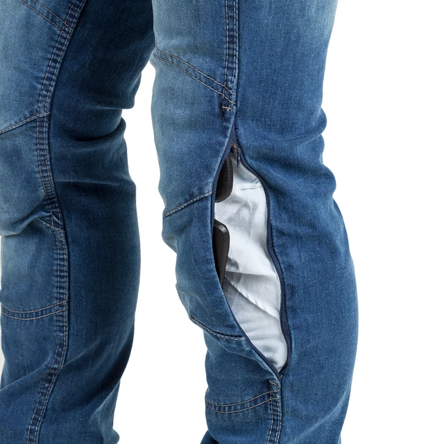 Women’s Moto Jeans W-TEC Panimali - Blue