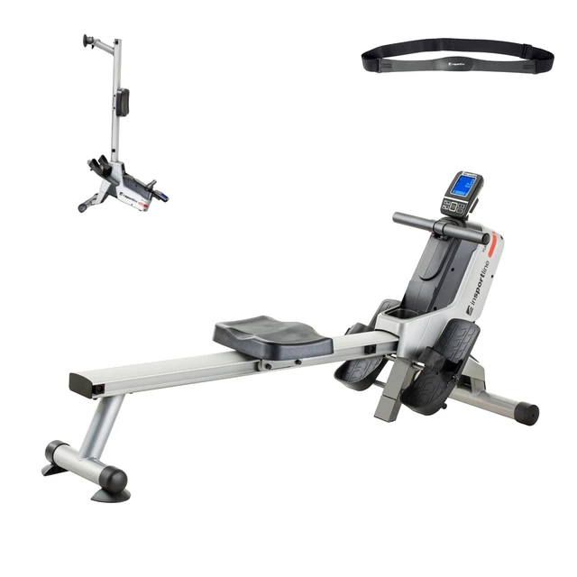 Rowing Machine inSPORTline Yukona Lite - Silver