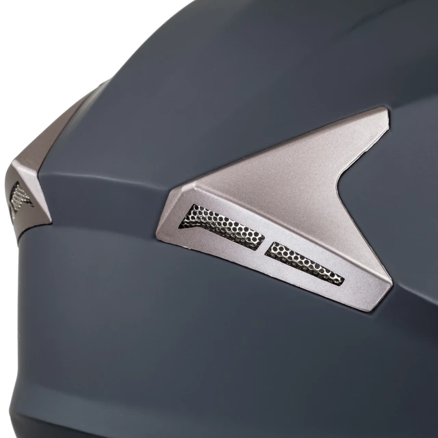 Motorcycle Helmet W-TEC Putta - Matt Black-Bronze