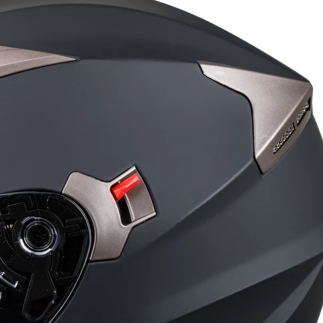 Motorcycle Helmet W-TEC Putta - Matt Black-Bronze