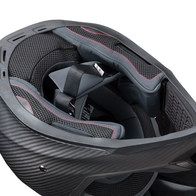 Motocross Helmet W-TEC Crosscomp - Carbon Glossy