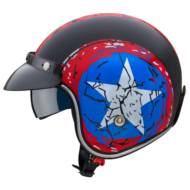 Motorcycle Helmet W-TEC Café Racer - Big Star