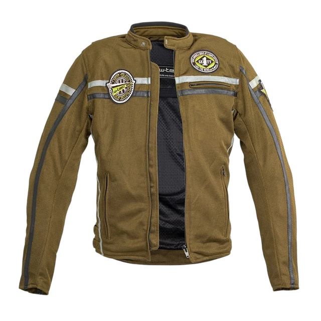 Motorcycle Jacket W-TEC Bellvitage Khaki Chameleon - khaki chameleon