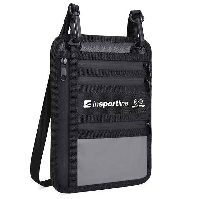 Travel Document Wallet inSPORTline Tahopa 14.5 x 19.5 cm w/ RFID Protection