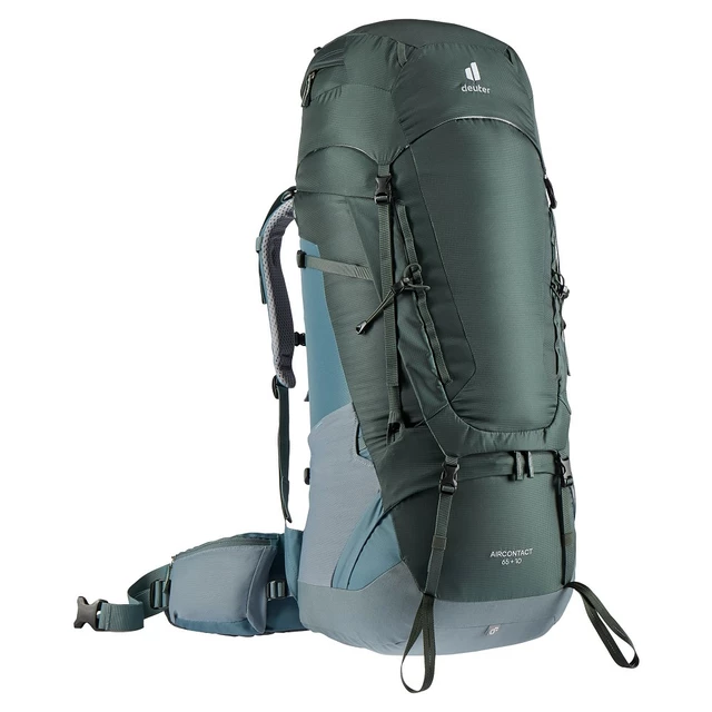 Hiking Backpack Deuter Aircontact 65 + 10 - Ivy-Teal