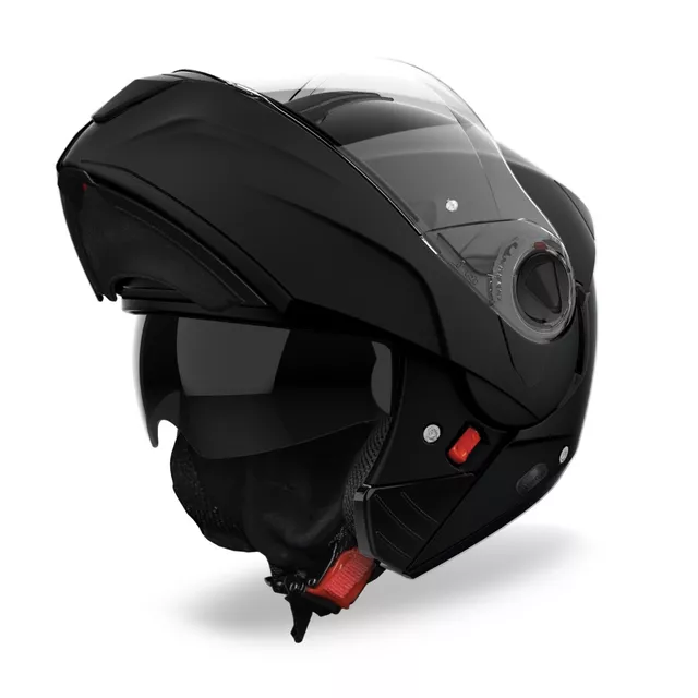 Flip-Up Motorcycle Helmet AIROH SPECKTRE Color P/J Matte Black