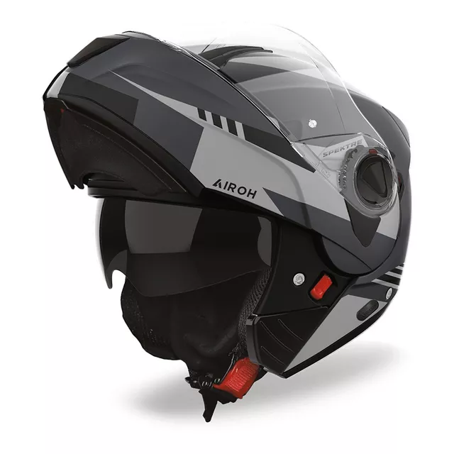 Flip-Up Motorcycle Helmet AIROH SPECKTRE Clever P/J Matte Anthracite