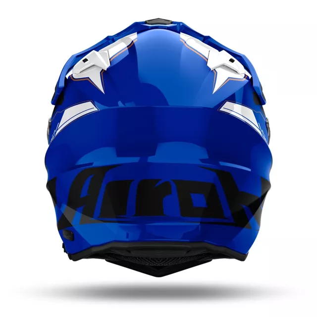 Motorcycle Helmet Airoh Commander 2 Reveal Glossy Blue