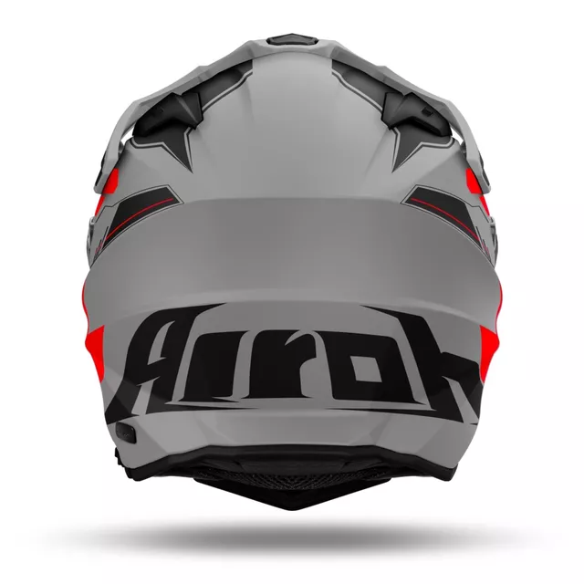 Motorcycle Helmet Airoh Commander 2 Reveal Matte Fluo Red