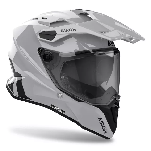 Motorcycle Helmet Airoh Commander 2 Color Glossy Gray