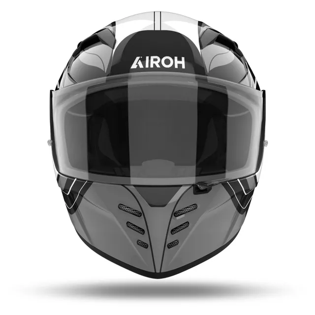 Motorcycle Helmet AIROH Connor Dunk Glossy Black